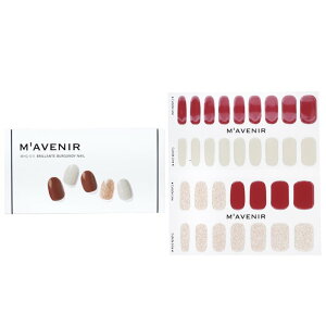 Mavenir Nail Sticker (Red) - No. Brillante Burgundy Nail 32pcsMavenir Nail Sticker (Red) - No. Brillante Burgundy Nail 32pcs  yyVCOʔ́z