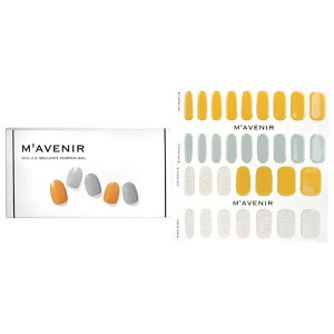 Mavenir Nail Sticker (Yellow) - No. Brillante Pumpkin Nail 32pcsMavenir Nail Sticker (Yellow) - No. Brillante Pumpkin Nail 32pcs �������� �y�y�V�C�O�ʔ́z