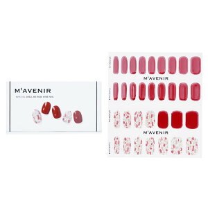 Mavenir Nail Sticker (Red) - No. Shell We Rose Wine Nail 32pcsMavenir Nail Sticker (Red) - No. Shell We Rose Wine Nail 32pcs  yyVCOʔ́z