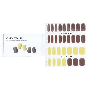 Mavenir Nail Sticker (Assorted Colour) - No. Wholegrain Mustard Matt Nail 32pcsMavenir Nail Sticker (Assorted Colour) - No. Wholegrain Mustard Matt Nail 32pcs �������� �y�y�V�C�O�ʔ́z