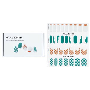 Mavenir Nail Sticker (Patterned) - No. Wave Checkerboard Nail 32pcsMavenir Nail Sticker (Patterned) - No. Wave Checkerboard Nail 32pcs �������� �y�y�V�C�O�ʔ́z