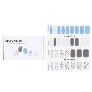 Mavenir Nail Sticker (Patterned) - No. Cream Blue Leopardo Nail 32pcsMavenir Nail Sticker (Patterned) - No. Cream Blue Leopardo Nail 32pcs  yyVCOʔ́z