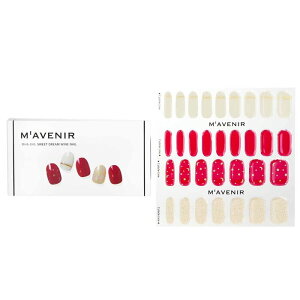 Mavenir Nail Sticker (Red) - No. Sweet Dream Wine Nail 32pcsMavenir Nail Sticker (Red) - No. Sweet Dream Wine Nail 32pcs �������� �y�y�V�C�O�ʔ́z