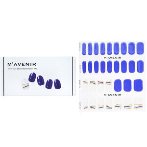 Mavenir Nail Sticker (Blue) - No. Bright Road Night Nail 32pcsMavenir Nail Sticker (Blue) - No. Bright Road Night Nail 32pcs �������� �y�y�V�C�O�ʔ́z