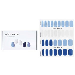 Mavenir Nail Sticker (Blue) - No. Rainyblue Nail 32pcsMavenir Nail Sticker (Blue) - No. Rainyblue Nail 32pcs �������� �y�y�V�C�O�ʔ́z