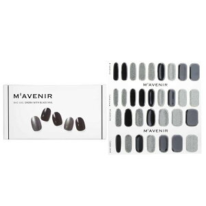 Mavenir Nail Sticker (Assorted Colour) - No. Orora With Black Nail 32pcsMavenir Nail Sticker (Assorted Colour) - No. Orora With Black Nail 32pcs �������� �y�y�V�C�O�ʔ́z
