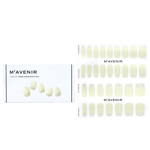 Mavenir Nail Sticker (White) - No. Lemon Cream Fiesta Nail 32pcsMavenir Nail Sticker (White) - No. Lemon Cream Fiesta Nail 32pcs �������� �y�y�V�C�O�ʔ́z