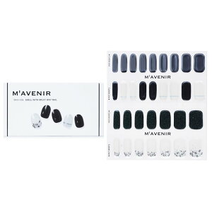 Mavenir Nail Sticker (Black) - No. Shell With Milky Way Nail 32pcsMavenir Nail Sticker (Black) - No. Shell With Milky Way Nail 32pcs  yyVCOʔ́z