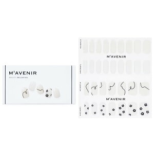 Mavenir Nail Sticker (White) - No. Mellow Nail 32pcsMavenir Nail Sticker (White) - No. Mellow Nail 32pcs  yyVCOʔ́z