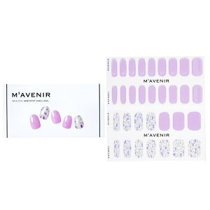 Mavenir Nail Sticker (Purple) - No. Amethyst Shell Nail 32pcsMavenir Nail Sticker (Purple) - No. Amethyst Shell Nail 32pcs �������� �y�y�V�C�O�ʔ́z