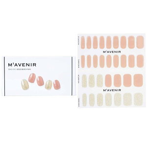 Mavenir Nail Sticker (Pink) - No. Gold Beach Nail 32pcsMavenir Nail Sticker (Pink) - No. Gold Beach Nail 32pcs  yyVCOʔ́z