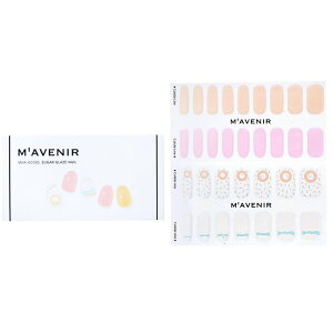 Mavenir Nail Sticker (Assorted Colour) - No. Sugar Glaze Nail 32pcsMavenir Nail Sticker (Assorted Colour) - No. Sugar Glaze Nail 32pcs  yyVCOʔ́z