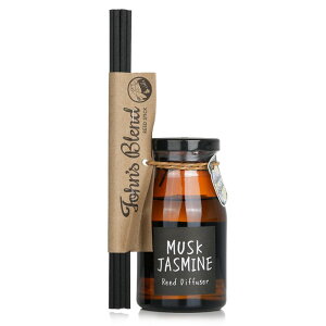 John's Blend Reed Diffuser - Musk Jasmine 140ml John's Blend Reed Diffuser - Musk Jasmine 140ml  yyVCOʔ́z