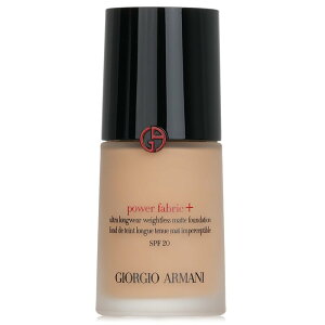 ジョルジオ アルマーニ Power Fabric+ Ultra Longwear Weightless Matte Foundation SPF 20 - No. 4 30ml Giorgio Armani Power Fabric+ Ultra Longwear Weightless Matte Foundation SPF 20 - No. 4 30ml 送料無料 【楽天海外通販】