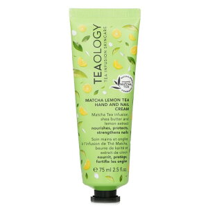 Teaology Matcha Lemon Tea Hand &Nail Cream 75ml Teaology Matcha Lemon Tea Hand &Nail Cream 75ml 送料無料 【楽天海外通販】
