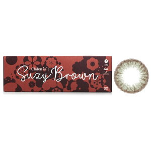 Clalen 1 Day Iris Suzy Brown Color .es -3.50 30pcsClalen 1 Day Iris Suzy Brown Color .es -3.50 30pcs  yyVCOʔ́z
