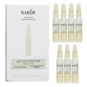 �o�{�[�� Ampoule Concentrates - Active Purifier (For Oily, w-prone Skin) 7x2ml Babor Ampoule Concentrates - Active Purifier (For Oily, w-prone Skin) 7x2ml �������� �y�y�V�C�O�ʔ́z