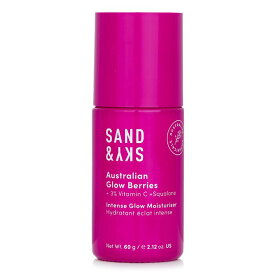 Sand &Sky Australian Glow Berries Intense Glow Moisturiser - Nourish + Smooth 60ml Sand &Sky Australian Glow Berries Intense Glow Moisturiser - Nourish + Smooth 60ml 送料無料 【楽天海外通販】