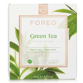 フォレオ UFO Purifying Masks - Green Tea 6x6gFOREO UFO Purifying Masks - Green Tea 6x6g 送料無料 【楽天海外通販】