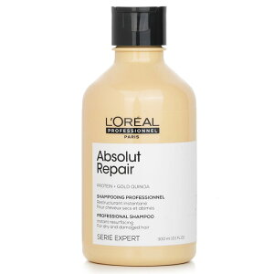 �����A�� Professionnel Serie Expert - Absolut Re. Protein + Gold Quinoa Instant Resurfacing Shampoo 300ml L'Oreal Professionnel Serie Expert - Absolut Re. Protein + Gold Quinoa Instant Resurfacing Shampoo 300ml �������� �y�y�V�C�O�ʔ́z