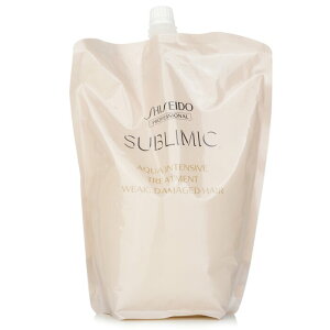  Sublimic Aqua Intensive Treatment Refill (Weak, DamAed Hair) 1800gShiseido Sublimic Aqua Intensive Treatment Refill (Weak, DamAed Hair) 1800g  yyVCOʔ́z