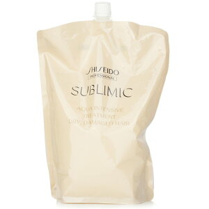  Sublimic Aqua Intensive Treatment Refill (Dry, DamAed Hair) 1800gShiseido Sublimic Aqua Intensive Treatment Refill (Dry, DamAed Hair) 1800g  yyVCOʔ́z