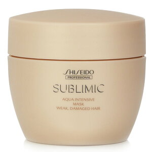  Sublimic Aqua Intensive Mask (Weak, DamAed Hair) 200gShiseido Sublimic Aqua Intensive Mask (Weak, DamAed Hair) 200g  yyVCOʔ́z