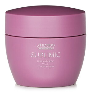  Sublimic Luminoforce Mask (Colored Hair) 200gShiseido Sublimic Luminoforce Mask (Colored Hair) 200g  yyVCOʔ́z
