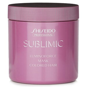  Sublimic Luminoforce Mask (Colored Hair) 680gShiseido Sublimic Luminoforce Mask (Colored Hair) 680g  yyVCOʔ́z