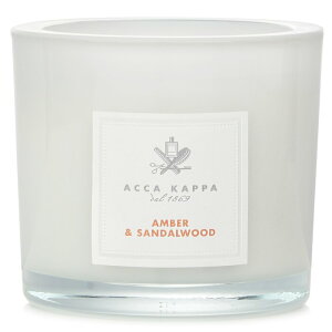 AbJJbp Scented Candle - Amber &Sandalwood 180gAcca Kappa Scented Candle - Amber &Sandalwood 180g  yyVCOʔ́z