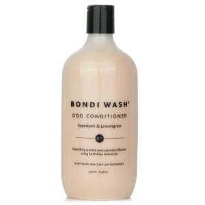 BONDI WASH Dog Conditioner (Paperbark &Lemongrass) 500ml BONDI WASH Dog Conditioner (Paperbark &Lemongrass) 500ml �������� �y�y�V�C�O�ʔ́z