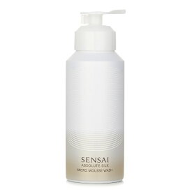 カネボウ Sensai Absolute Silk Micro Mousse Wash 180ml Kanebo Sensai Absolute Silk Micro Mousse Wash 180ml 送料無料 【楽天海外通販】