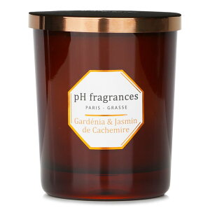pH fragrances Scented Candle Gardenia &Jasmine Of Cashmere 180gpH fragrances Scented Candle Gardenia &Jasmine Of Cashmere 180g 送料無料 【楽天海外通販】