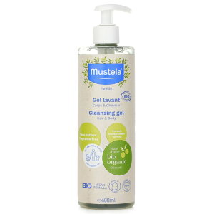 ���X�e�� Bio Organic Cleansing Gel (For Hair &Body) 400ml Mustela Bio Organic Cleansing Gel (For Hair &Body) 400ml �������� �y�y�V�C�O�ʔ́z