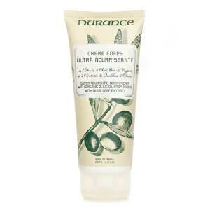 �f�D�����X �X�[�p�[ �i���b�V���O �{�f�B �N���[�� �I���[�u ���[�t�G�L�X 200ml Durance Super Nourishing Body Cream with Olive Leaf Extract 200ml �������� �y�y�V�C�O�ʔ́z