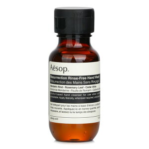 �C�\�b�v �����X�t���[ �n���h�E�H�b�V�� 50ml Aesop Resurrection Rinse-Free Hand Wash 50ml �������� �y�y�V�C�O�ʔ́z