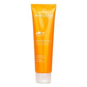 �t�B�g�}�[ �T�� �\�����[�V���� �T���X�N���[�� SPF 30 (For �t�F�C�X and �{�f�B) 125ml Phytomer Sun Solution Sunscreen SPF 30 (For Face and Body) 125ml �������� �y�y�V�C�O�ʔ́z