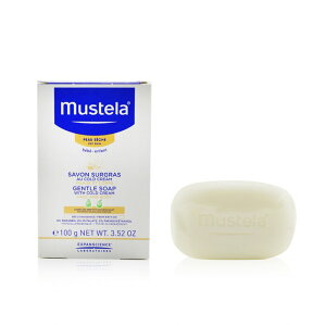 ���X�e�� �W�F���g���\�[�v With �R�[���h�N���[�� 100g Mustela Gentle Soap With Cold Cream 100g �������� �y�y�V�C�O�ʔ́z