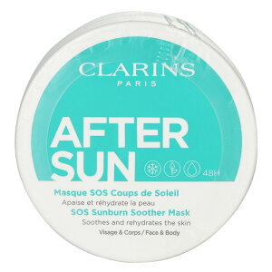 �N�������X �A�t�^�[�T�� SOS �T���o�[�� �X�[�U�[ �}�X�N - �t�F�C�X�{�f�B�p 100ml Clarins After Sun SOS Sunburn Soother Mask - For Face  Body 100ml �������� �y�y�V�C�O�ʔ́z
