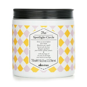 �_���B�l�X The Spotlight Circle Shine Boosting Hair Mask (Salon Size) 750ml Davines The Spotlight Circle Shine Boosting Hair Mask (Salon Size) 750ml �������� �y�y�V�C�O�ʔ́z