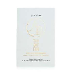 パディワックス Impressions Car Fragrance - You Got This 2packs Paddywax Impressions Car Fragrance - You Got This 2packs 送料無料 【楽天海外通販】