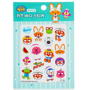 April Korea Pororo Body Sticker - # PT05 1pc April Korea Pororo Body Sticker - # PT05 1pc  yyVCOʔ́z