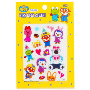 April Korea Pororo Body Sticker - # CT01 1pc April Korea Pororo Body Sticker - # CT01 1pc  yyVCOʔ́z
