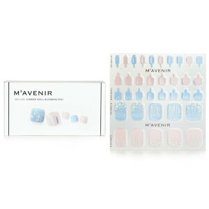 Mavenir Nail Sticker (Assorted Colour) - # Summer Shell Blooming 32pcs Mavenir Nail Sticker (Assorted Colour) - # Summer Shell Blooming 32pcs  yyVCOʔ́z
