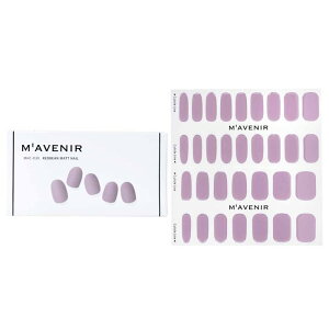 Mavenir Nail Sticker (Purple) - # Redbean Matt Nail 32pcs Mavenir Nail Sticker (Purple) - # Redbean Matt Nail 32pcs  yyVCOʔ́z