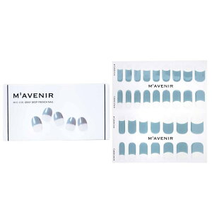 Mavenir Nail Sticker (Blue) - # Gray Deep French Nail 32pcs Mavenir Nail Sticker (Blue) - # Gray Deep French Nail 32pcs �������� �y�y�V�C�O�ʔ́z