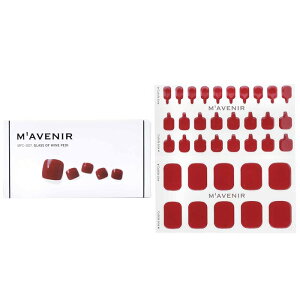 Mavenir Nail Sticker (Red) - # Glass Of Wine Pedi 36pcs Mavenir Nail Sticker (Red) - # Glass Of Wine Pedi 36pcs �������� �y�y�V�C�O�ʔ́z