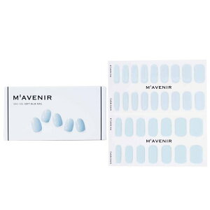 Mavenir Nail Sticker (Blue) - # Soft Blue Nail 32pcs Mavenir Nail Sticker (Blue) - # Soft Blue Nail 32pcs  yyVCOʔ́z