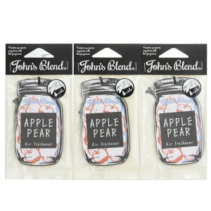 John's Blend Air Freshener - Apple Pear 3pcs John's Blend Air Freshener - Apple Pear 3pcs  yyVCOʔ́z
