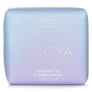 �G�R�� Soap - Coconut  Elderflower 90g Ecoya Soap - Coconut  Elderflower 90g �������� �y�y�V�C�O�ʔ́z
